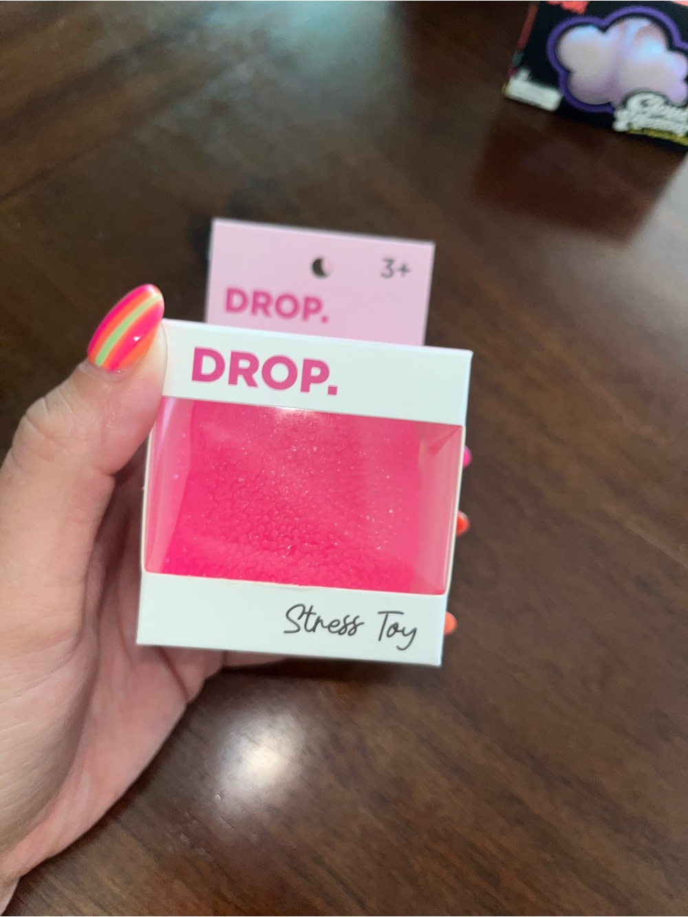 Hallmark DROP. Pink Stress Toy